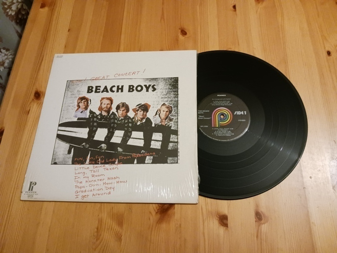 Beach Boys – Wow! Great Concert! lp 1972 Surf, Pop Rock
