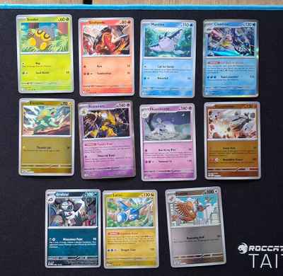 Pokemon kortit 11kpl (#13 Mega Evolution base set)