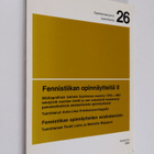 Fennistiikan opinnäytteitä, 2 - Bibliografinen luettelo S... - pikkukuva 1