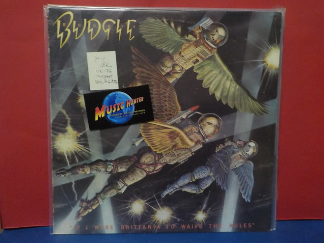 BUDGIE - IF I WERE BRITTANIA ID WAIVE THE RULES M-/EX- LP