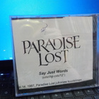 PARADISE LOST - SAY JUST WORDS CD SINGLE US PROMO - pikkukuva 2