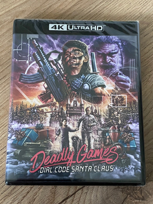 DEADLY GAMES - DIAL CODE SANTA CLAUS - 4K UHD + BLU-RAY uusi