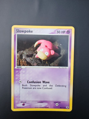 Pokemon Slowpoke 80/112 reverse holo