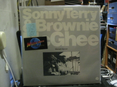 SONNY TERRY & BROWNIE MCGHEE - MIDNIGHT..2LP US-77 M-/EX+