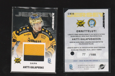 Antti Kalapudas Jersey Blueline 2024-25