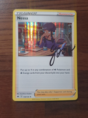 Pokemon Nessa 136/159 Reverse holo rare
