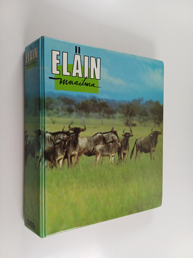 Eläinmaailma vuosikerta 1989 (1-12) (kansiossa)