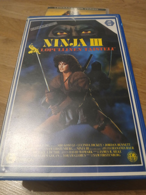 Ninja 3 vhs