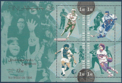 Pienoisarkki BL15 (1995) Finlandia 95 Joukkueurheilu