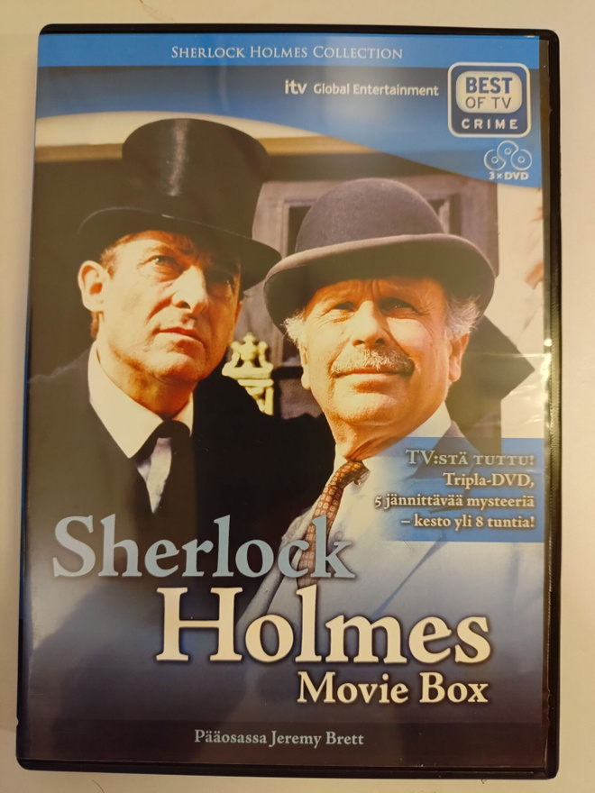 Sherlock Holmes Movie Box 3DVD - Jeremy Brett