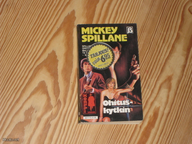 Spillane, Mickey: Ohituskytkin 1.p nid. v. 1986 Korppi
