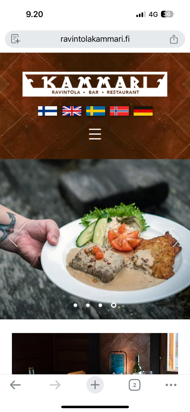 Lahjakortti Kammari