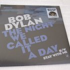 Bob Dylan the night we called it a day 7 45 sininen vin - pikkukuva 1
