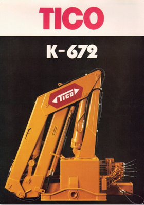 Esite Tico K-672 kappaletavaranosturi