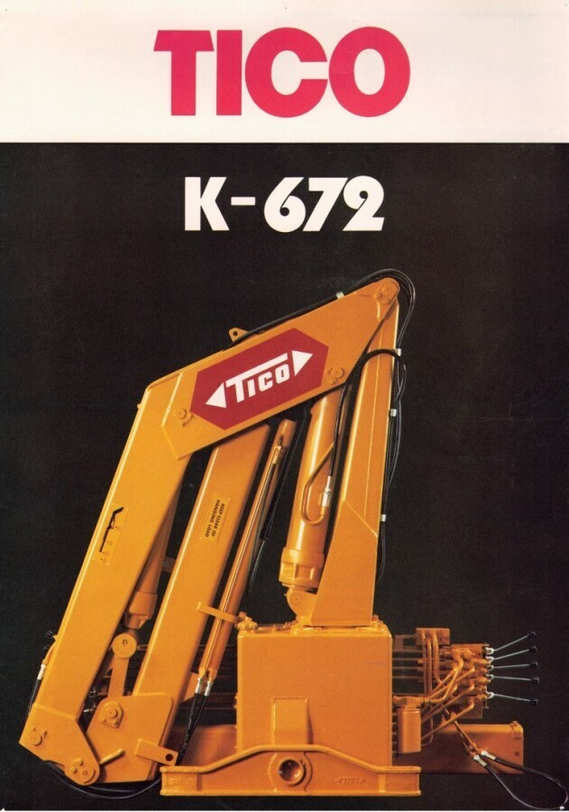 Esite Tico K-672 kappaletavaranosturi