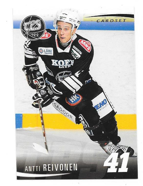 2009-10 CardSet #381 Antti Reivonen TPS