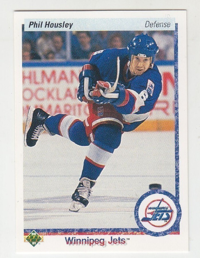 Phil Housley 90-92 UD no: 435 Winnipeg Jets