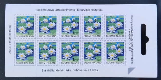 1996 Lumme tarra-arkki ** - ikimerkkejä