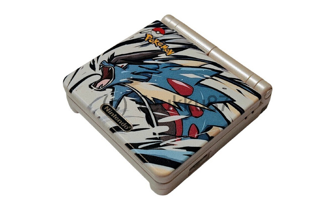GBA - Game Boy Advance SP V5 IPS MOD - Pokemon Gyarados