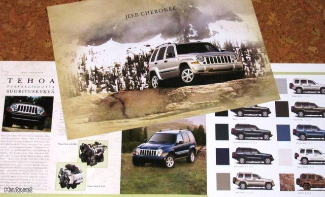 2005 Jeep Cherokee esite - KUIN UUSI - suomalainen