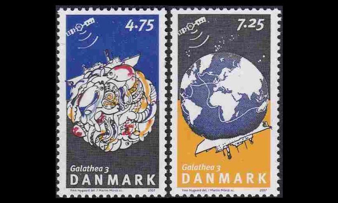 Tanska 1466-7 ** Galathea 3 tutkimusretkikunta (2007)