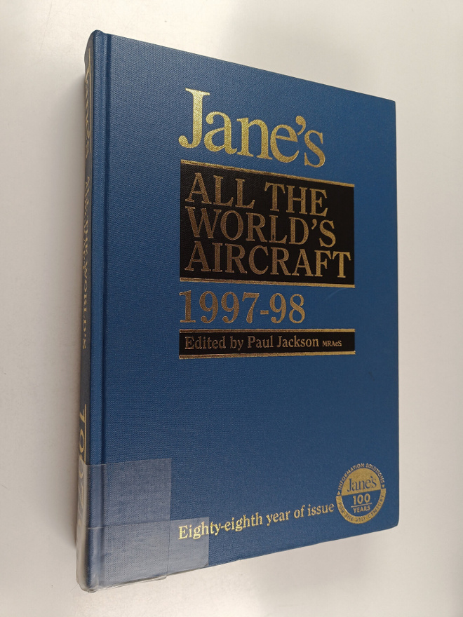 Paul Jackson : Jane's All the World's Aircraft 1997-98