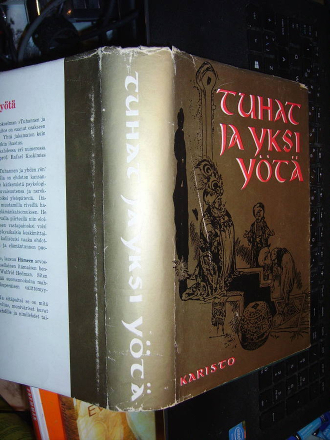 TUHAT JA YKSI YÖTÄ ( 4 p. 1954 ) sis. postikulun
