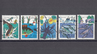 1991 Lape 1133 - 1137 Kalastus