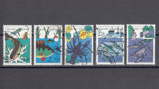1991 Lape 1133 - 1137 Kalastus