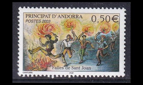 Andorra Fr 602 ** Juhannuksen vietto (2003)
