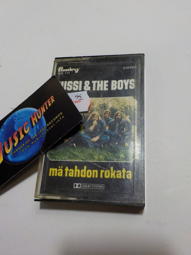 JUSSI & THE BOYS - MÄ TAHDON ROKATA C-KASETTI