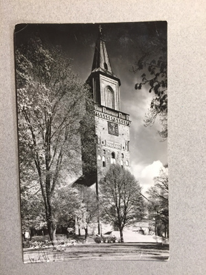 Paikkakuntakortti  Turku Tuomiokirkki 1956