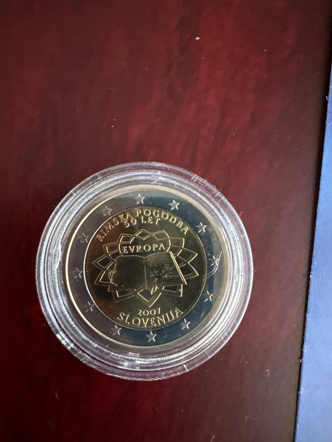 Slovenia 2007 Rooman sopimus 50vuotta