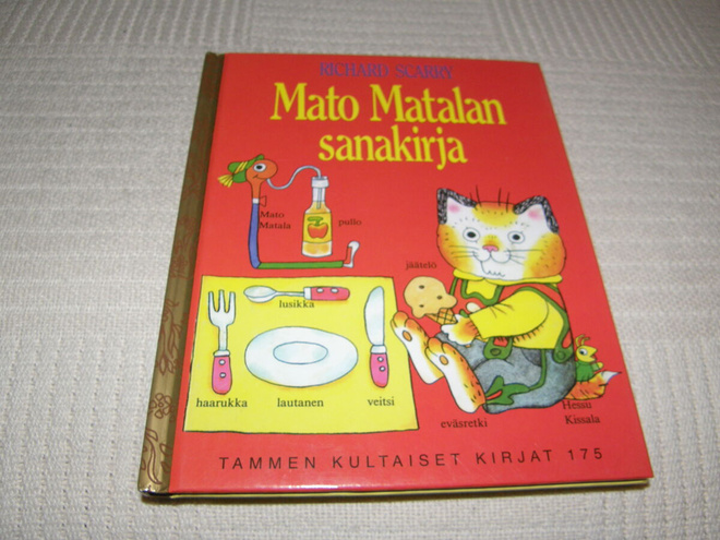 Richard Scarry Mato Matalan sanakirja