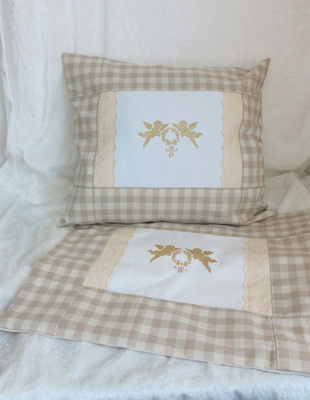 TYYNYNPÄÄLLINEN KERUBIT 46x40 puuvilla