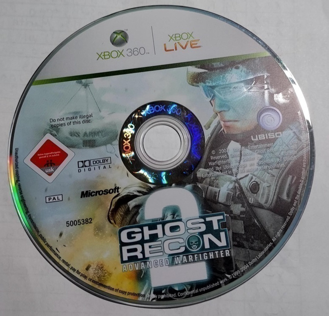* Ghost Recon Advanced Warfighter 2 Xbox 360 PAL Lue Kuvaus
