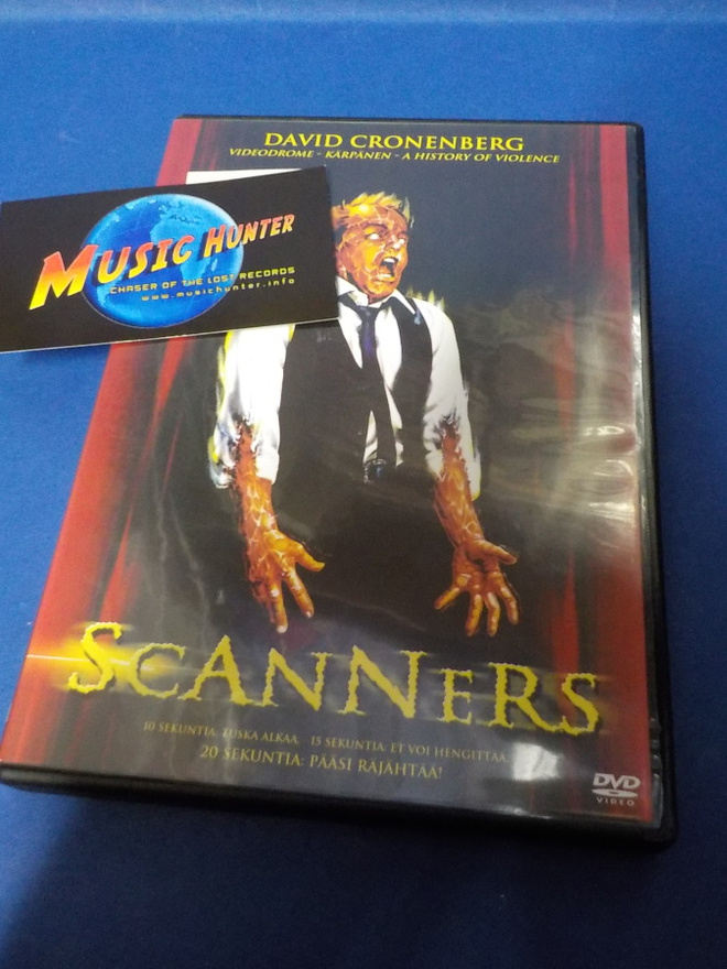 SCANNERS SUOMI PAINOS DVD (W)