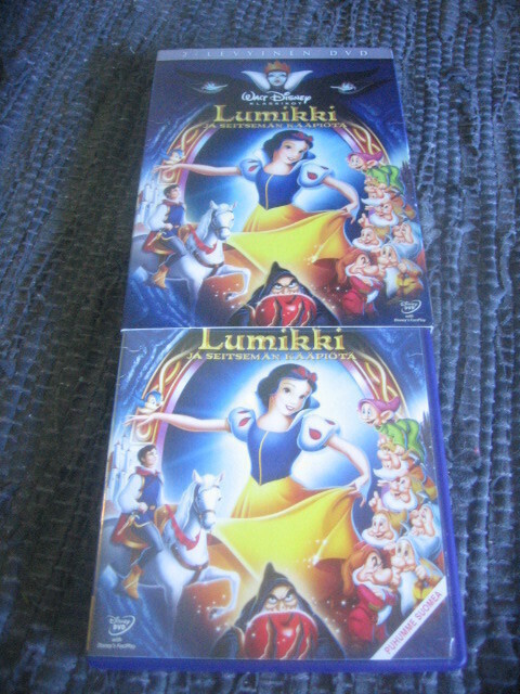 2DVD - Lumikki ja seitsemän kääpiötä (Disney)