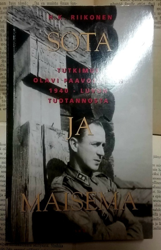 H.K. Riikonen - Sota ja maisema (nid.)