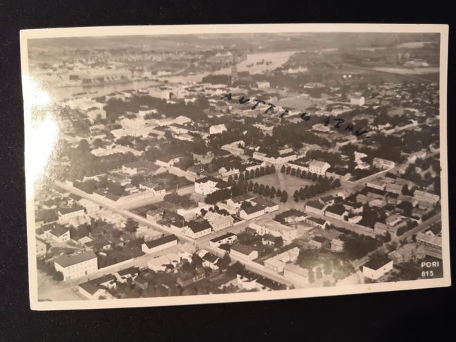 VANHA Postikortti Pori 1945