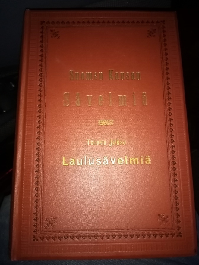 Suomen kansan sävelmiä 2 toinen jakso Laulusävelmiä