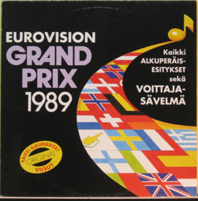 EUROVISION GRAND PRIX 1989 - Original :: VINYYLI LP