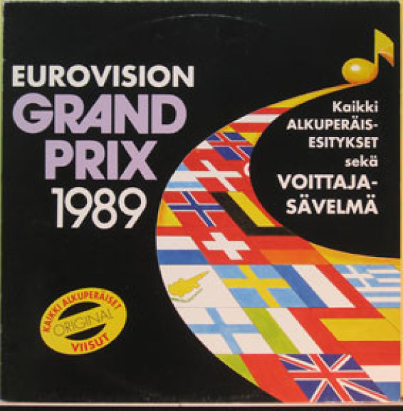 EUROVISION GRAND PRIX 1989    -   Original  ::  VINYYLI  LP
