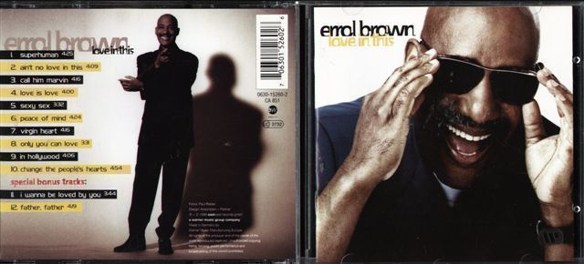 ERROL BROWN . CD-LEVY . LOVE IN THIS