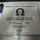 MARILYN MANSON-I DONT LIKE DRUGS JENKKI PROMO CD SINGLE UUSI - pikkukuva 2