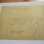 1928 Hki Jääkäri Invaliidi pakettikortti Ruovedelle - pikkukuva 2