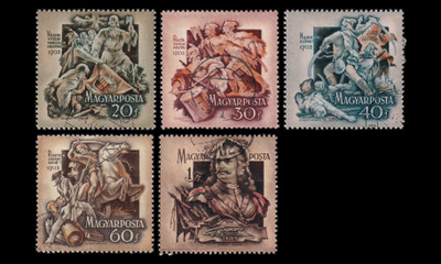 Unkari 1315-9 o Vapaussodan alkamisen 250v päivä (1953)