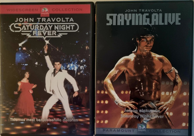 SATURDAY NIGHT FEVER + STAYING ALIVE DVD (2 X 1 DISC)