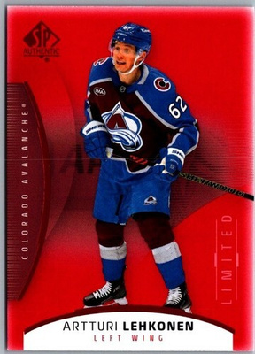Artturi Lehkonen 25-26 SP Authentic #97 Red