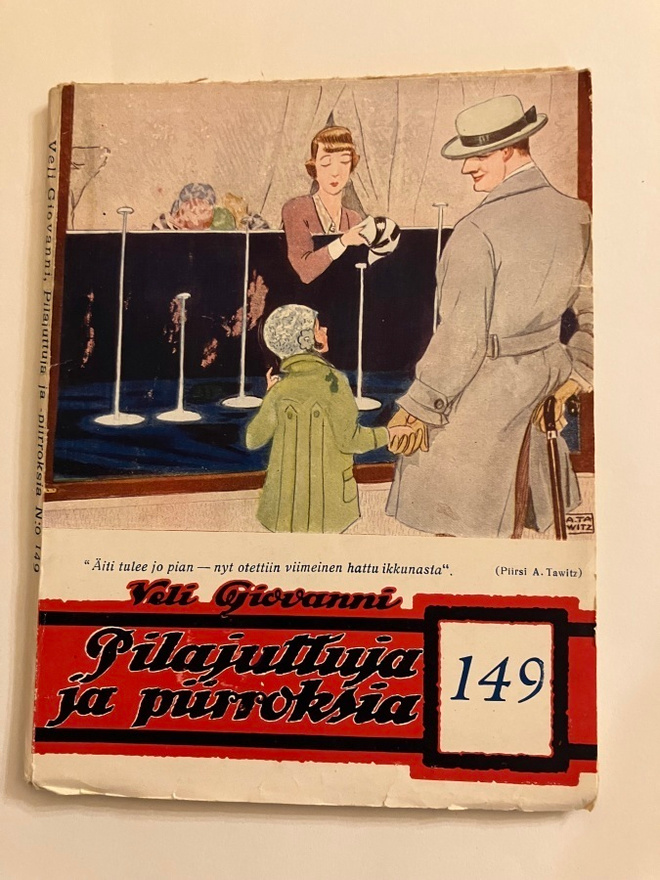 Veli Giovanni : Pilajuttuja ja piirroksia 149
